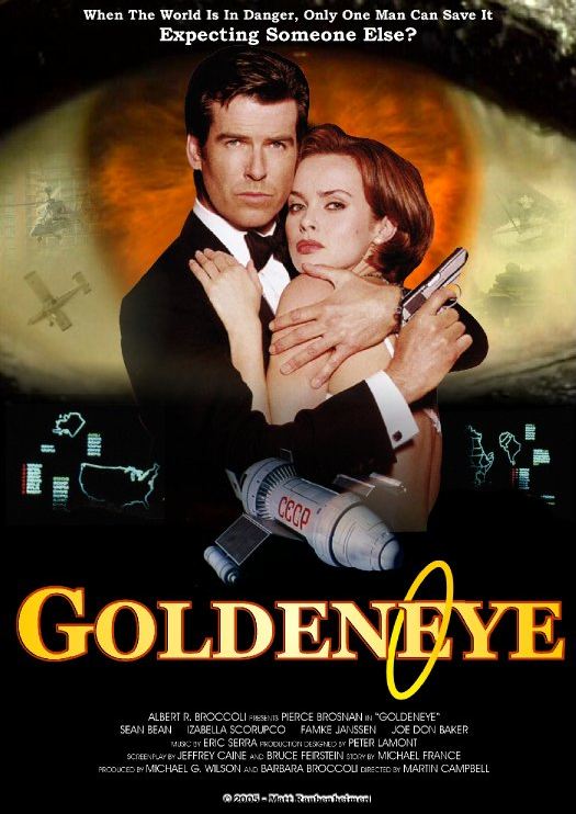 Goldeneye (1995) | Golrush 007 Fan Art